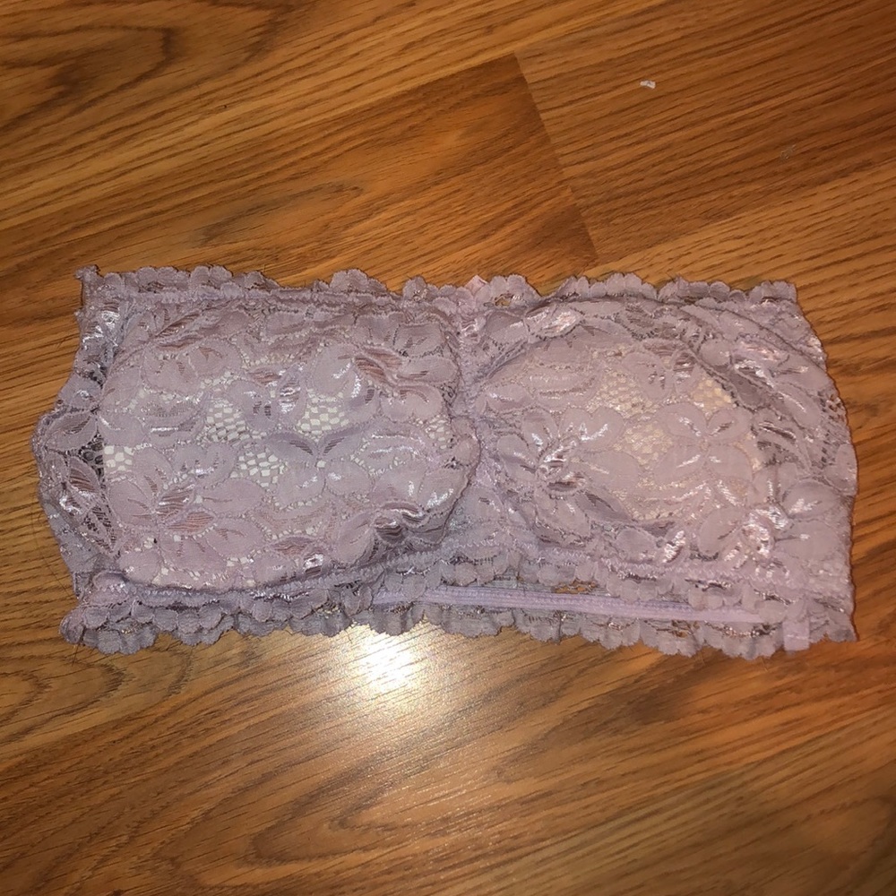 Laced bra!